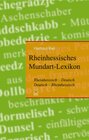 Buchcover Rheinhessisches Mundart-Lexikon