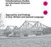 Buchcover Approaches and findings in oral, written and gestural language