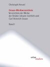 Buchcover Graun-Werkverzeichnis (GraunWV)