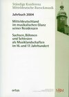 Buchcover Mitteldeutschland im musikalischen Glanz seiner Residenzen: Sachsen, Böhmen und Schlesien als Musiklandschaften im 16. u