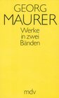 Buchcover Georg Maurer