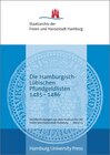 Buchcover Die Hamburgisch-Lübischen Pfundgeldlisten 1485–1486