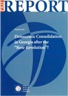 Buchcover Democratic Consolidation in Georgia after the "Rose Revolution"?