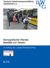 Buchcover Demografischer Wandel, Mobilität und Verkehr