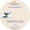 Buchcover DVWG Jahresband 2007