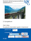 Buchcover Über'n Berg: Europäische Intermodale Logistik im Alpentransit