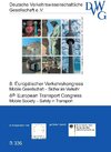 Buchcover Mobile Gesellschaft – Sicher im Verkehr; Mobile Society – Safety in Transport