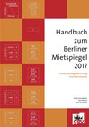 Buchcover Handbuch zum Berliner Mietspiegel 2017