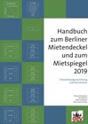 Buchcover Handbuch zum Berliner Mietendeckel und zum Mietspiegel 2019