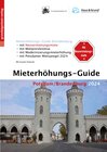 Buchcover Mieterhöhungs-Guide Potsdam/Brandenburg 2024