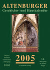 Buchcover Altenburger Geschichts- und Hauskalender 2005