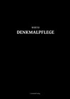 Buchcover Denkmalpflege