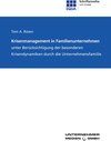 Buchcover Krisenmanagement in Familienunternehmen