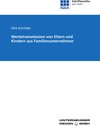 Buchcover Wertetransmission von Eltern und Kindern aus Familienunternehmen