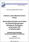 Buchcover Wirtschaftskriminalität und die Rolle der Strafverfolgungsorgane