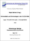 Buchcover Kriminalistik und Kriminologie in der Vuca-Welt
