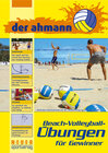 Buchcover der ahmann - Beach-Volleyball-Übungen für Gewinner