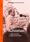 Buchcover Aufstehen für Menschsein und Menschlichkeit