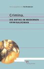 Buchcover Crimina. Die Antike im modernen Kriminalroman