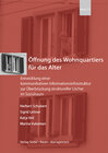 Buchcover Öffnung des Wohnquartiers für das Alter