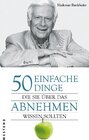 Buchcover 50 einfache Dinge, die Sie über das Abnehmen wissen sollten