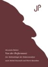 Buchcover Von der Performanz