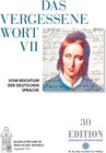 Buchcover Das vergessene Wort VII