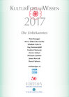 Buchcover KulturForumWissen 2017