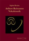 Buchcover Aribert Reimanns Vokalmusik