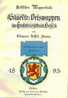 Buchcover Hessisches Wappenbuch