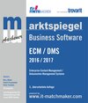 Buchcover Marktspiegel Business Software: ECM / DMS 2016 / 2017