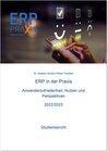 Buchcover ERP in der Praxis - Anwenderzufriedenheit, Nutzen & Perspektiven 2022/2023