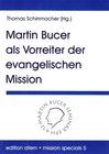 Buchcover Martin Bucer als Vorreiter der Mission