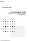 Buchcover Zur Psychologie des Geldes