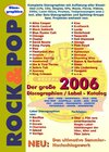 Buchcover Der grosse ROCK & POP Discographien und Label Katalog 2006