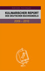 Buchcover Kulinarischer Report des Deutschen Buchhandels 2009–2010