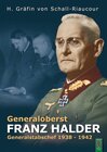 Buchcover Generaloberst Franz Halder