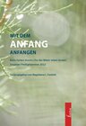 Buchcover Mit dem Anfang anfangen