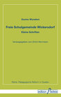 Buchcover Freie Schulgemeinde Wickersdorf