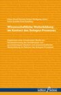 Buchcover Wissenschaftliche Weiterbildung im Kontext des Bologna-Prozesses