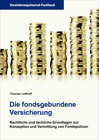 Buchcover Die fondsgebundene Versicherung