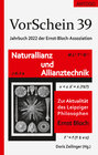 Buchcover VorSchein 39. Jahrbuch 2022 der Ernst-Bloch-Assoziation