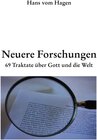 Buchcover Neuere Forschungen