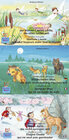 Buchcover Libelle Lolita, Wildschwein Max, Gämse Jana/Deutsch-Französisch/Libellule Laurie, sanglier Max, Étagne Élodie /Francais-
