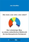 Buchcover One man - one vote - one value?