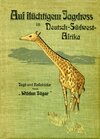 Buchcover Auf flüchtigem Jagdross in Deutsch-Südwest-Afrika