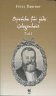 Buchcover Sprüche für jede Gelegenheit