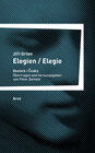 Buchcover Elegien / Elegie
