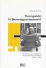 Buchcover Propaganda im Generalgouvernement