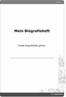 Buchcover Mein Biografieheft